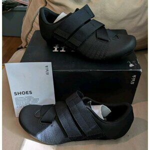 NIB Fizik Tempo Powerstrap Cycling Shoes R5 Road Shoes Black Men's Size US 9.5